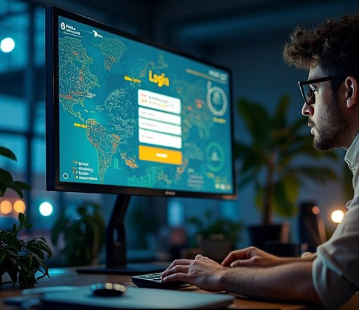 Interface do App HUbet